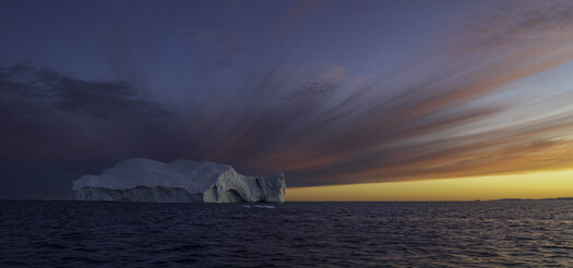 iceberg in ocean